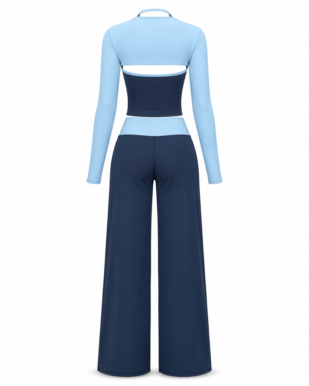 Layered Wide-Leg Set