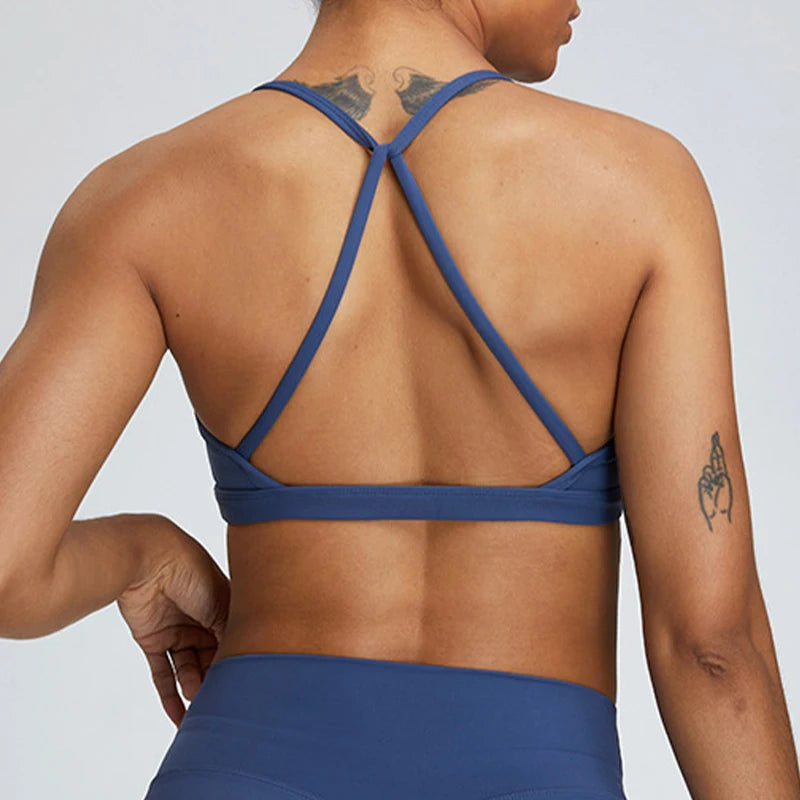 Sexy Scrunch Sports Bra Gym Top