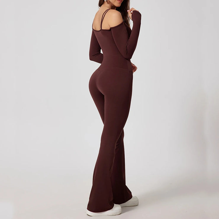 BOLD Yoga Flared Jumpsuit Women&