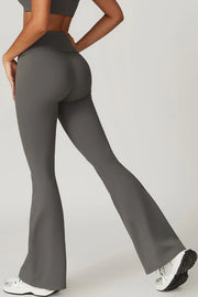 Women's High Waist Flare Leggings