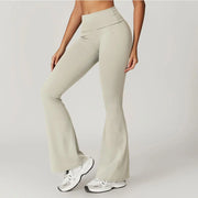 Women's High Waist Flare Leggings