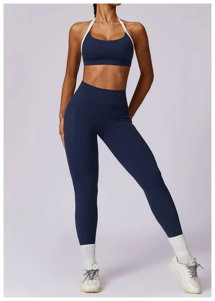 Long Sleeve Push-Up Sports Set