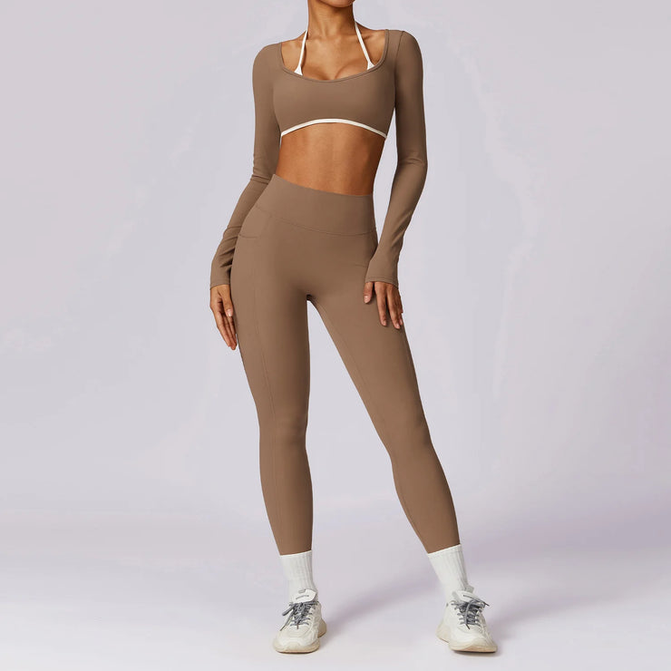 Yoga Tracksuit Workout Set