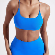Solid Color Fitness Yoga Bra