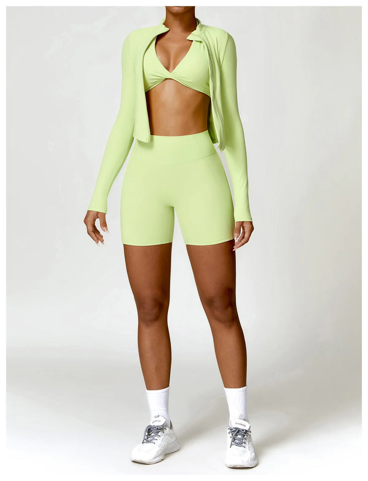 Top of the gym long sleeve yoga top