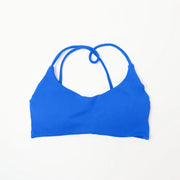 Twist Back High Support Bra