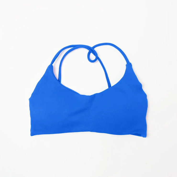 Twist Back High Support Bra