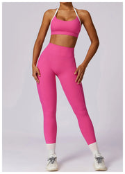 Long Sleeve Push-Up Sports Set
