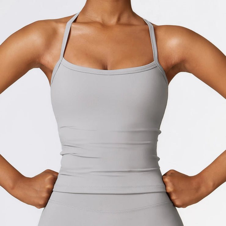 Backless Yoga Fitness Tank Top
