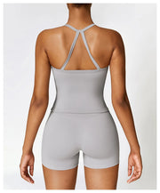 Sports Vest Women Gym Set