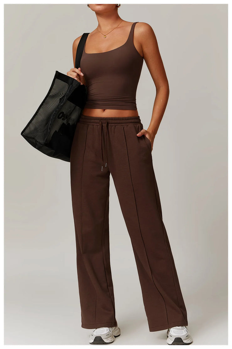 Women’s Elastic Fitness Yoga Crop