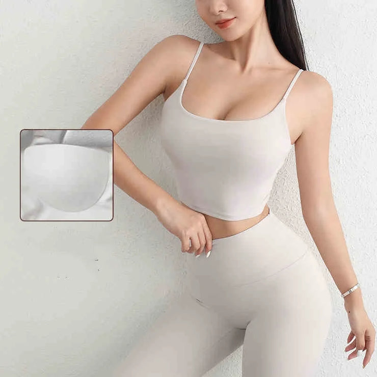 Backless Yoga Fitness Tank Top