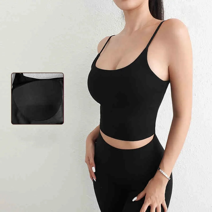 Backless Yoga Fitness Tank Top
