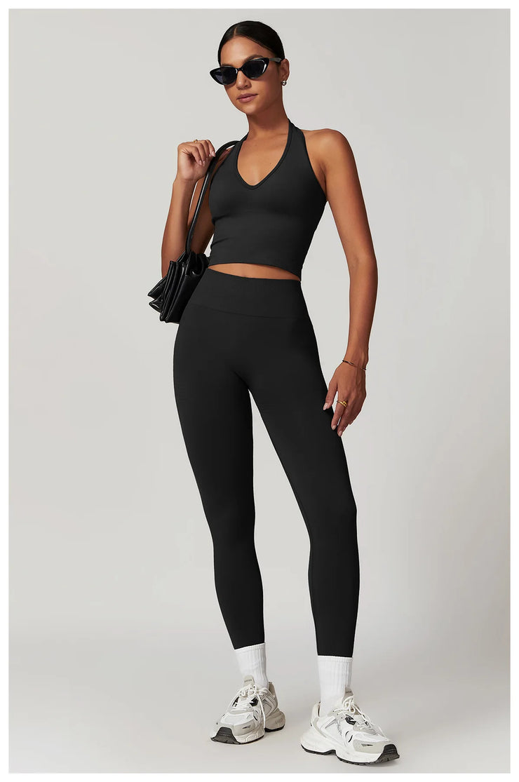 Seamless Push Up Sports Bra