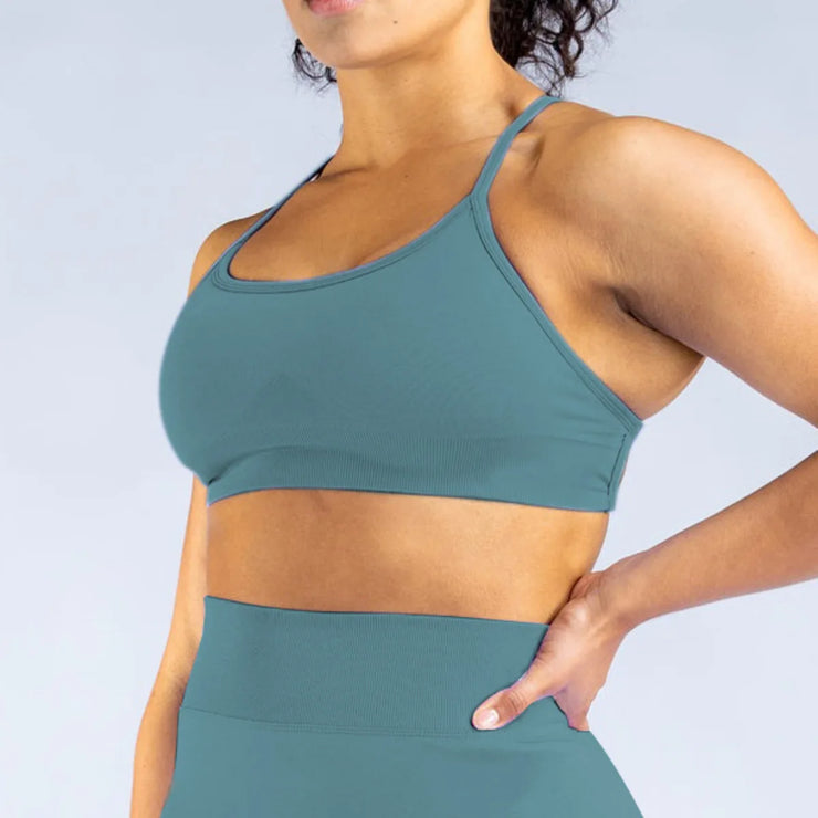 Backless High Impact Sports Bra