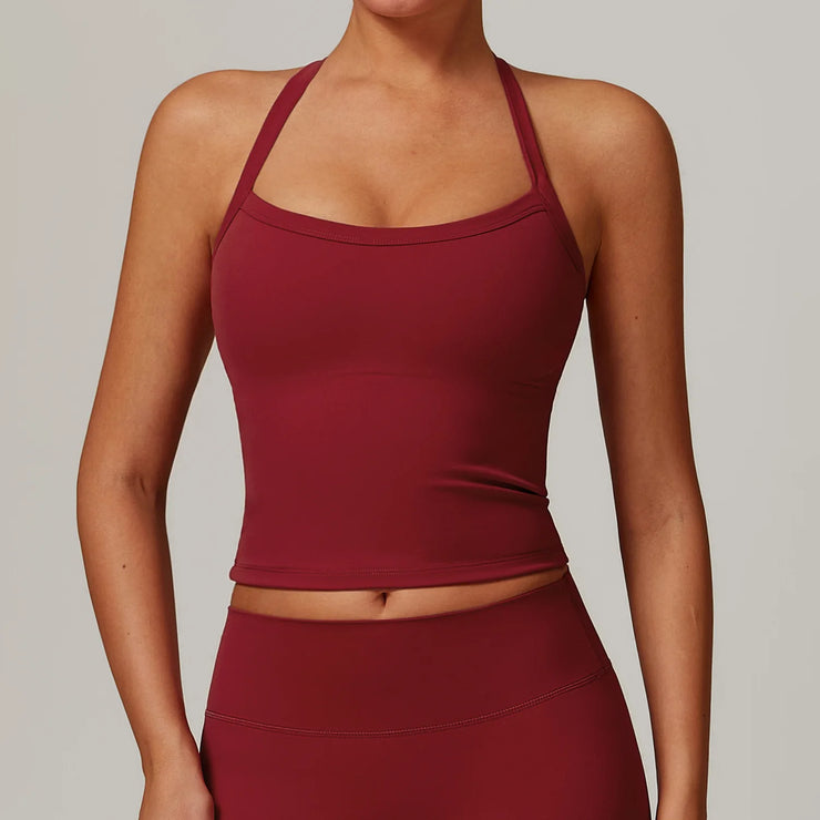Backless Yoga Fitness Tank Top