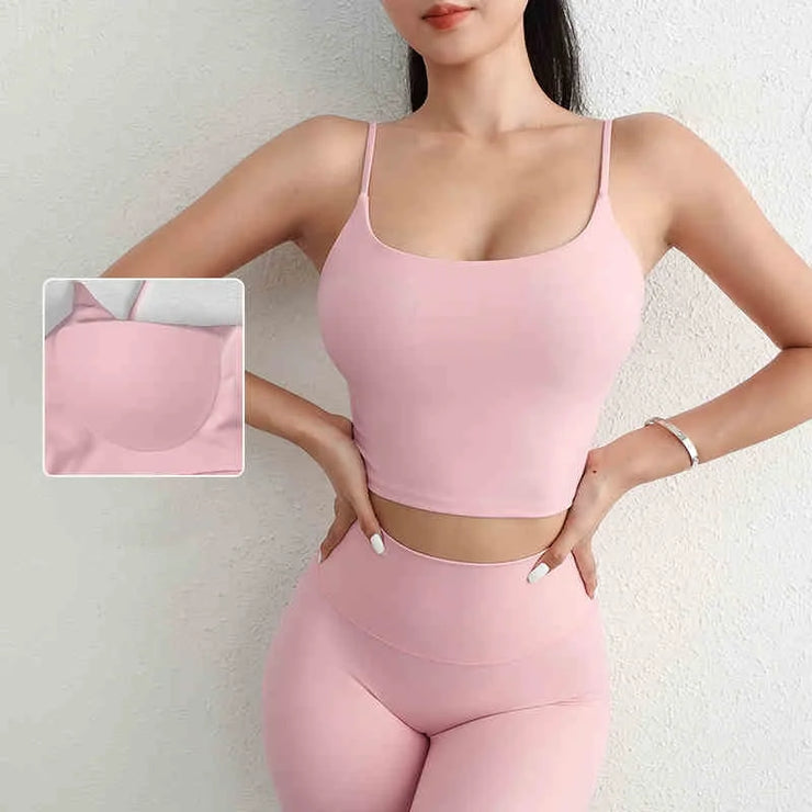 Backless Yoga Fitness Tank Top