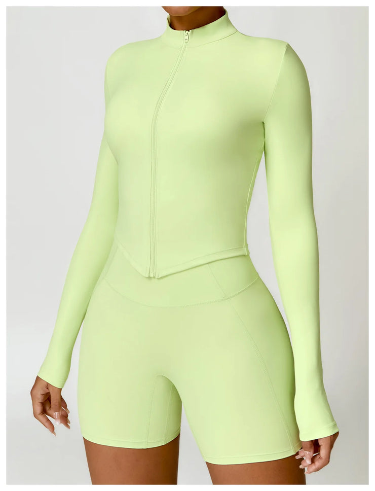 Top of the gym long sleeve yoga top