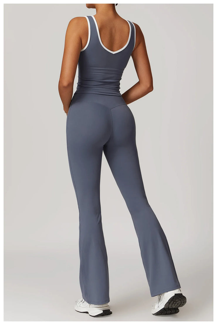 2PCS Nude Yoga Workout Set