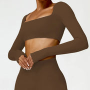 Casual Gym Square Neck Shirt