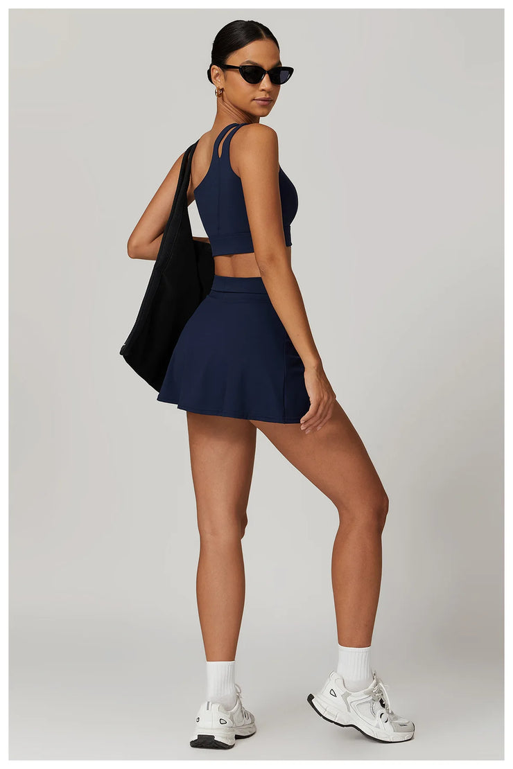 Sexy Skirt Yoga Set