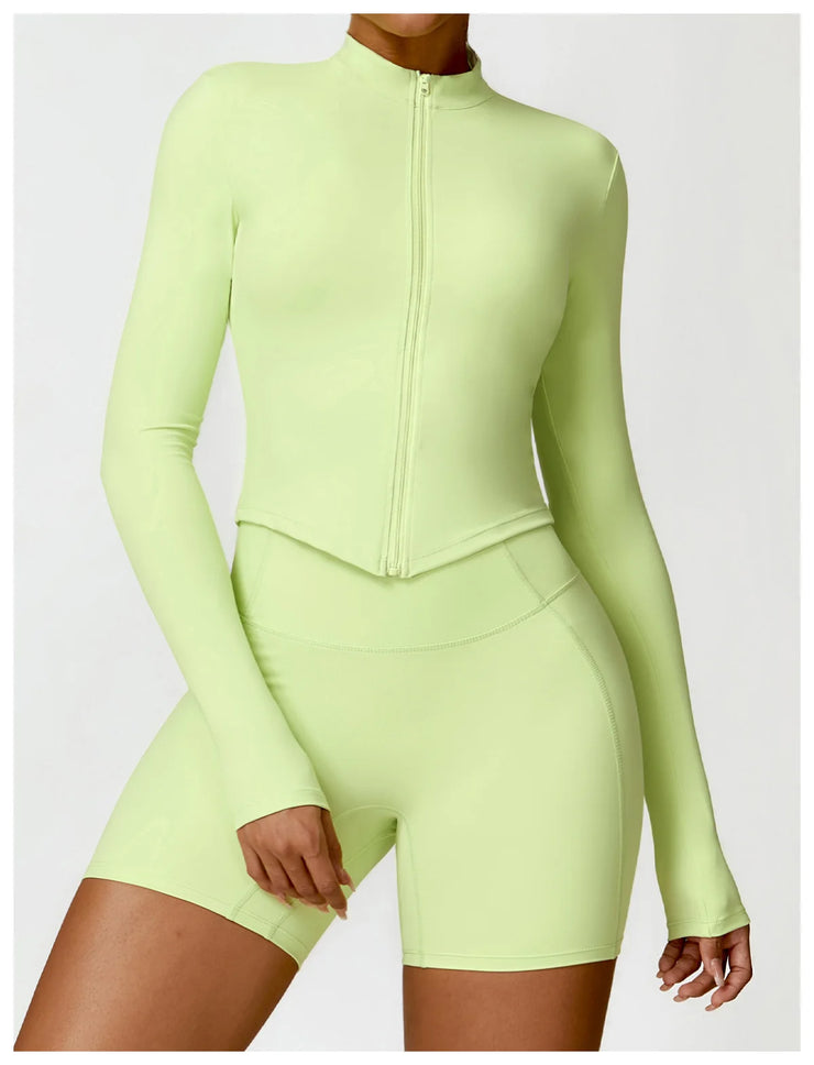 Top of the gym long sleeve yoga top