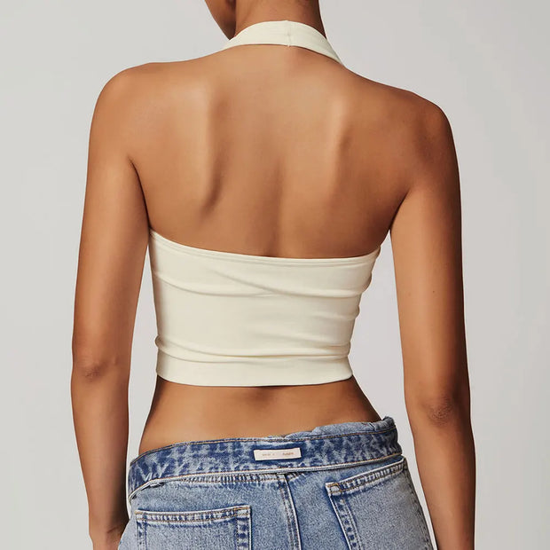 Seamless Push Up Sports Bra