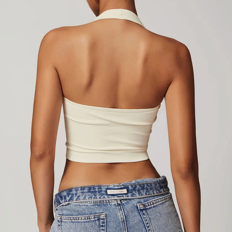 Seamless Push Up Sports Bra