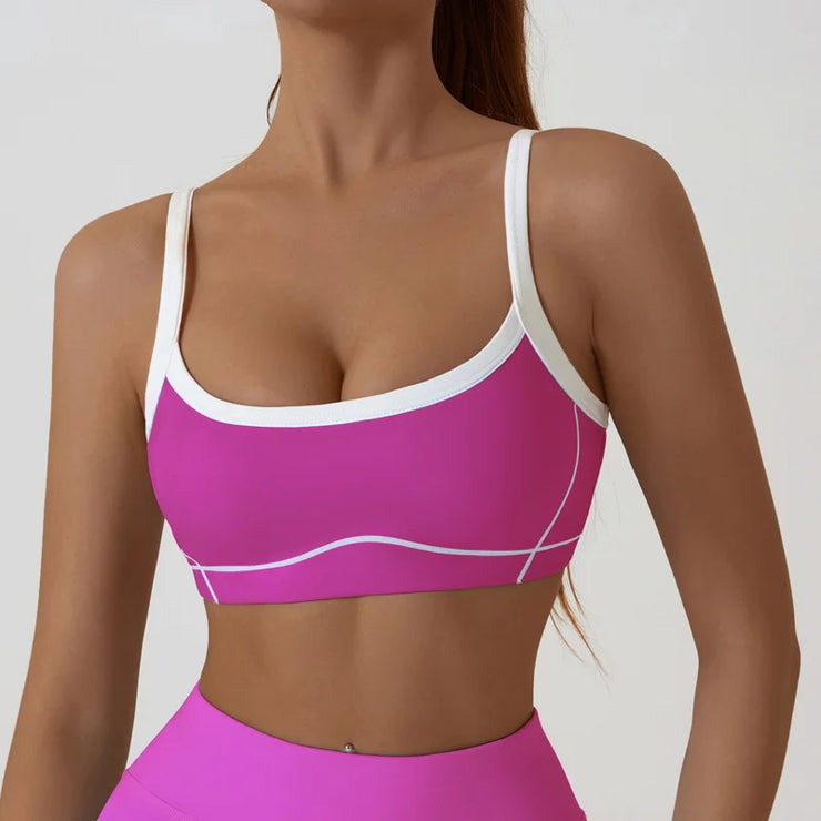 High Support Push-Up Sports Bra