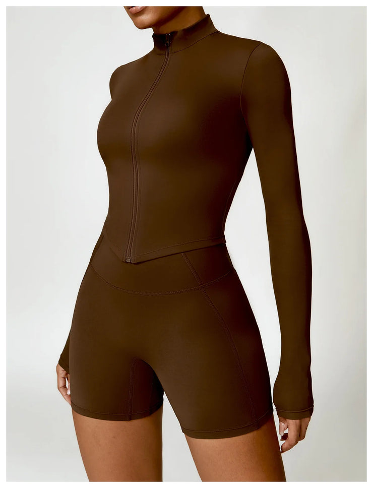 Top of the gym long sleeve yoga top
