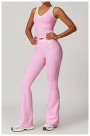 2PCS Nude Yoga Workout Set