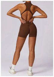 Women’s V-Back Scrunch Sports Jumpsuit