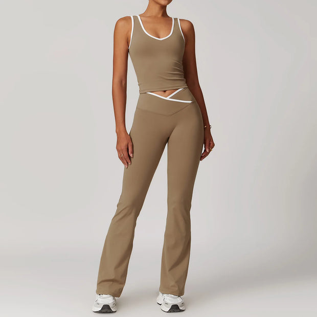 2PCS Nude Yoga Workout Set