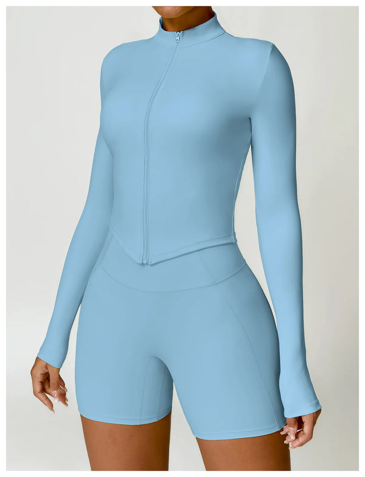 Top of the gym long sleeve yoga top