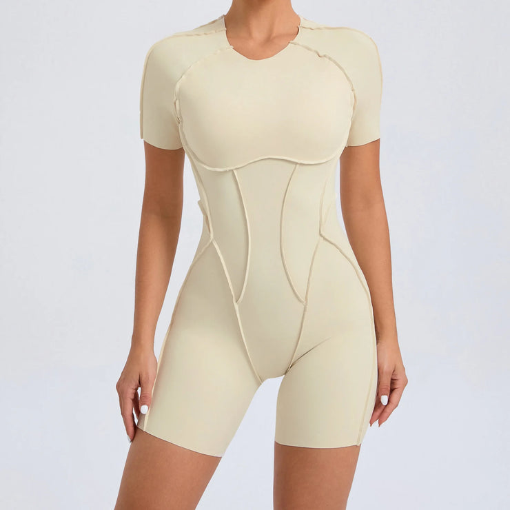 Women’s Long Sleeve Workout Jumpsuit
