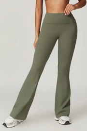 Women's High Waist Flare Leggings