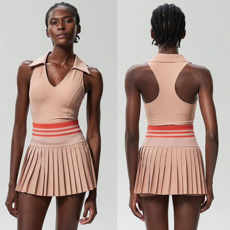 Calabasas Tennis Yoga Set