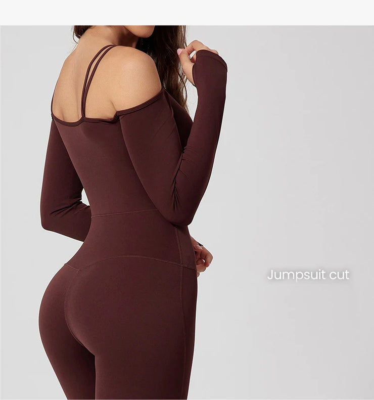 BOLD Yoga Flared Jumpsuit Women&