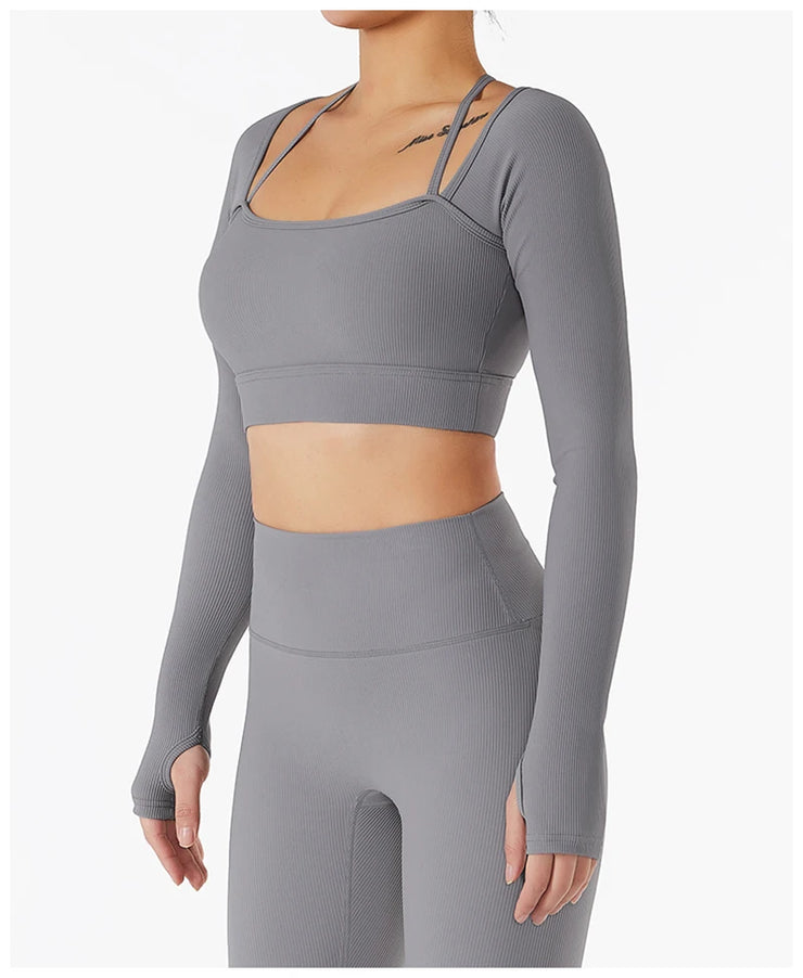 Women’s Seamless Long Sleeve Shirt