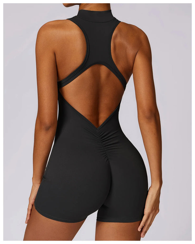 Sexy Backless Scrunch Butt Jumpsuit