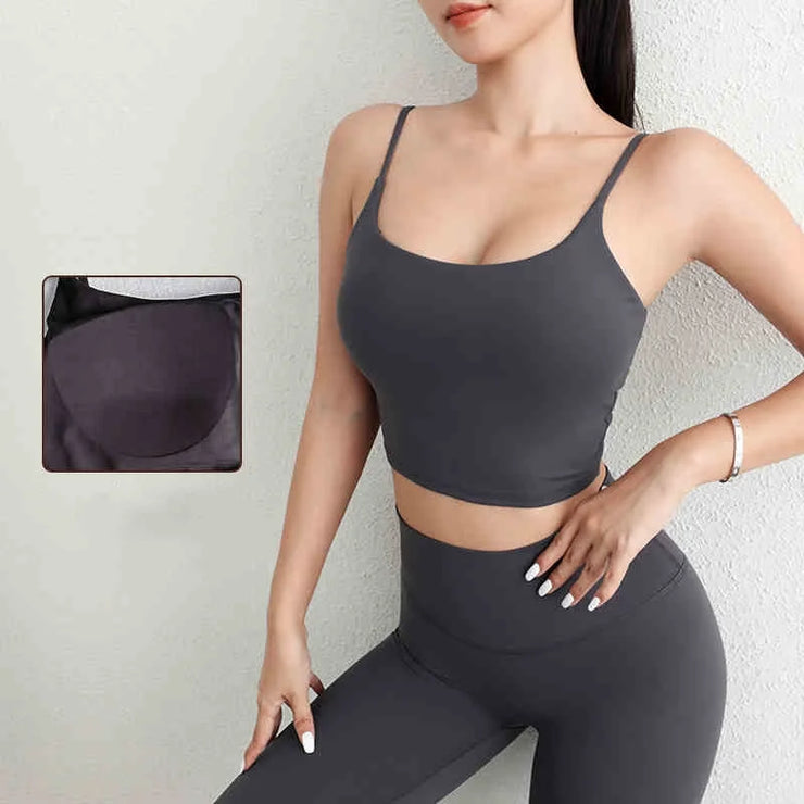Backless Yoga Fitness Tank Top