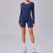 Women’s Long Sleeve Workout Jumpsuit