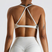 Sexy Scrunch Sports Bra Gym Top