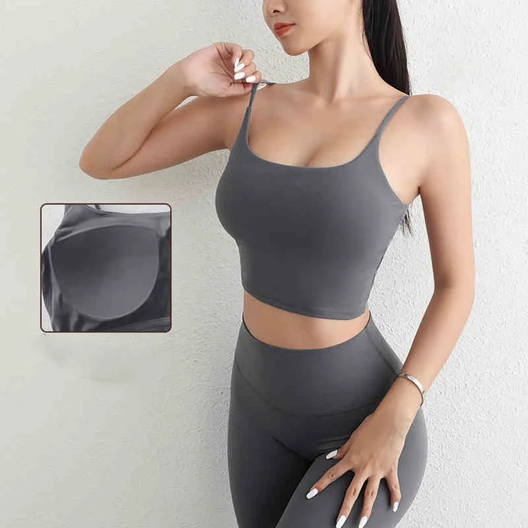 Backless Yoga Fitness Tank Top