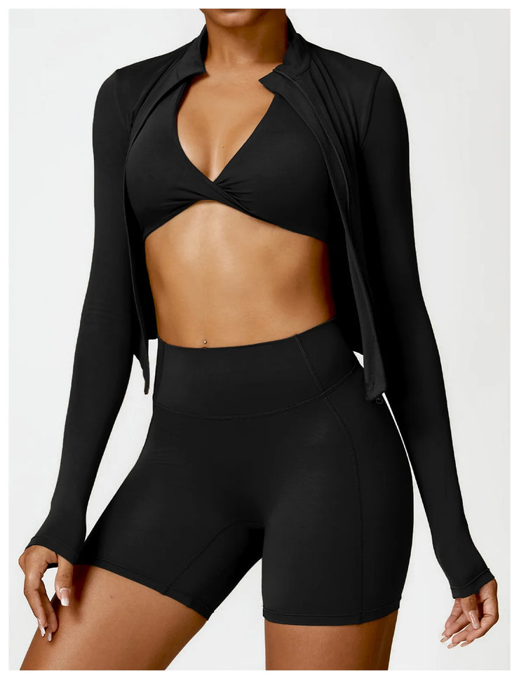 Top of the gym long sleeve yoga top