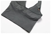 Seamless Push Up Sports Bra