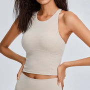 Cross Back Push-Up Sports Bra