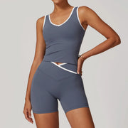 2PCS Nude Yoga Workout Set