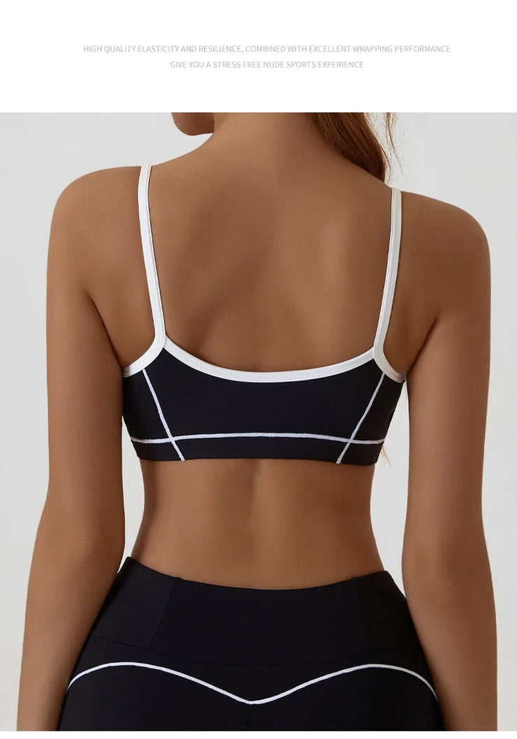 High Support Push-Up Sports Bra