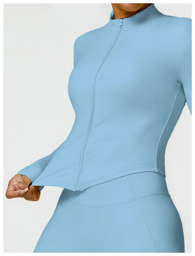 Top of the gym long sleeve yoga top